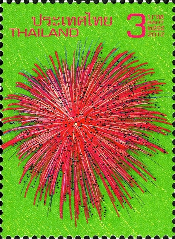 2012 - Thailand - New Year 2013 - Fireworks