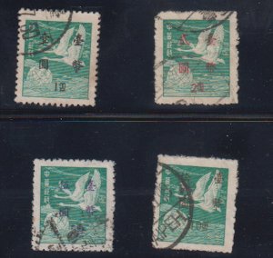 China - 1950 - SC 1007-10 - Used - Short set