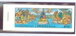 Anguilla #349-354a  Single (Complete Set) (Stamps On Stamps)