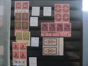 Germany 1920S MNH INFLATION LOT    XF (124)