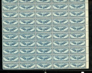 UNITED STATES #C24 30c WINGED GLOBE SHEET (50) MINT NEVER HINGED 