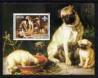 BENIN - 2003 - Paintings of Dogs  - Perf Min Sheet - MNH - Private Issue