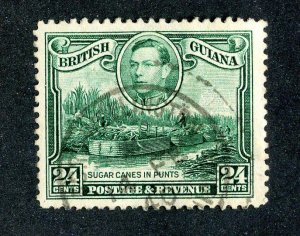 1938 British Guiana Sc # 234A used cv. $10 ( 9416 BCXX )