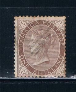 Jamaica 12 Used Queen Victoria (J0006)