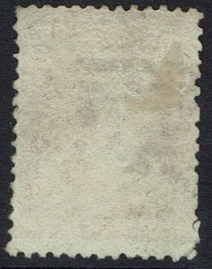 NEW ZEALAND 1864 QV CHALON 4D USED 