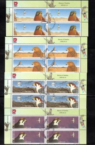 Namibia - 1999 Falcons Control Block Set Cancelled SG 836-839