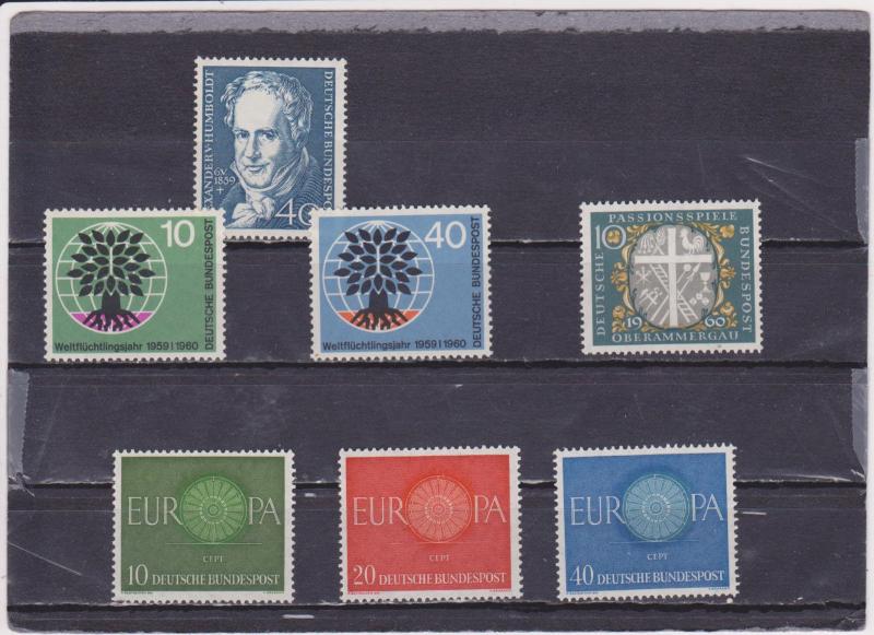 Germany 800, 807-8, 810, 818-820 MNH