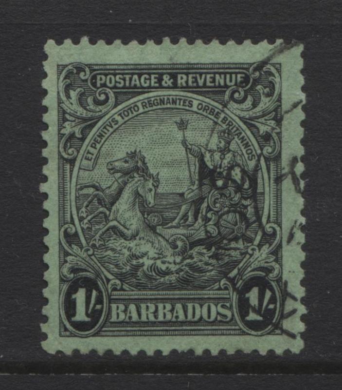 Barbados - Scott 175 - Seal of Colony -1925 - VFU - Single 1/-  Stamp