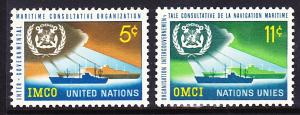 123-24 United Nations 1964 IMCO MNH