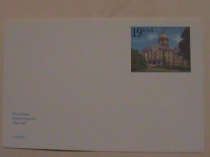 ​UNITED STATES-1992-NOTRE DAME-SEQUICENTENARY MNH POST CARD-VERY FINE