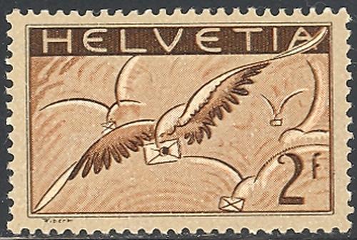 Switzerland #C15 Mint VF lightly hinged