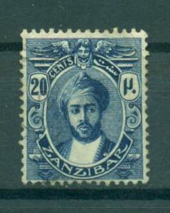 Zanzibar sc# 166 used cat value $.40