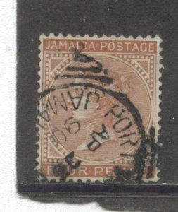 Jamaica 10 Used cgs (1