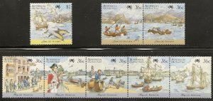 Australia 1024-6 First Fleet Departure set NH