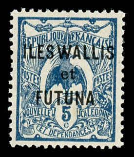 Wallis and Futuna Islands 5 Unused (MH)