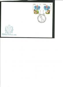 Cuba  2000   FDC  America Upaep