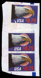 United States, 1930-Present #2394, 1988 $8.75 Eagle, used single and pair on ...