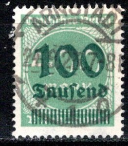 Germany Reich Scott # 254, used, exp.h/s, Mi# 290