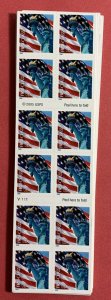 3972a Liberty & Flag #V1111 Pane of 20 (39¢)  2006 MNH