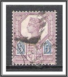 Great Britain #118 Queen Victoria Jubilee Used