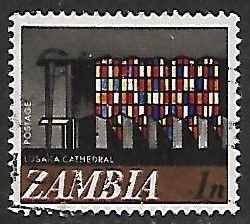 Zambia # 39 - Lusaka Cathedral - used.....{BE13}