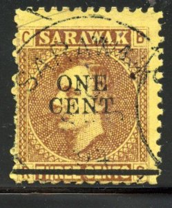 Sarawak # 25, Used.