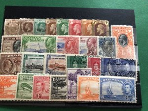 Cayman Islands mounted mint and used vintage Stamps  Ref 61976 