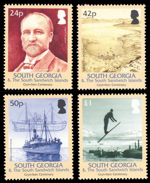 South Georgia 2004 Scott #320-323 Mint Never Hinged