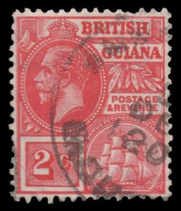 STAMP FROM BRITISH GUIANA 1913 - 16. SCOTT # 179. USED. ITEM 2