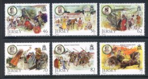 Jersey  2014 Roman Connections Set SG1861/1866 Unmounted Mint