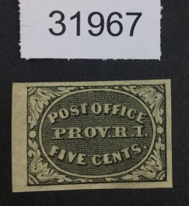 US STAMPS #10X1 PROVISIONAL UNUSED NO GUM LOT #31967