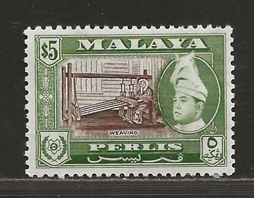 MALAYA - PERLIS  SC# 39  FVF/MNH