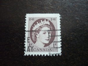 Stamps - Canada - Scott# 337aiis - Used Part Set of 1 Stamp