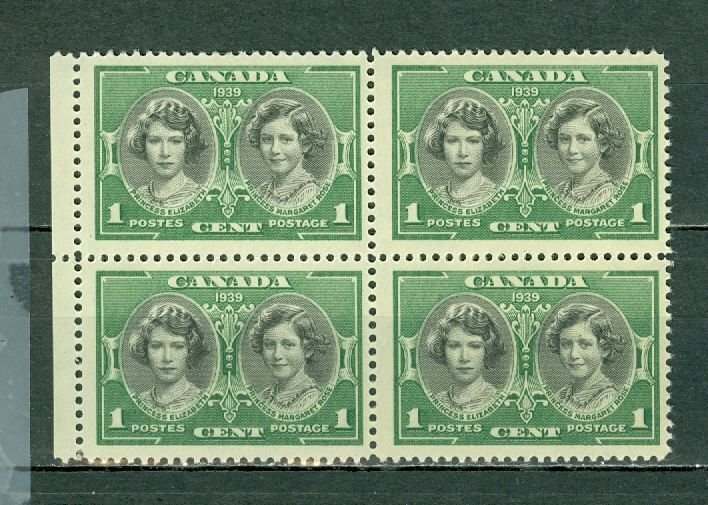 CANADA 1939 PRINCESS #246 MARGIN  BLK MNH...$3.00