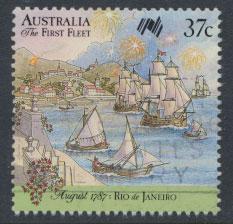 SG 1081  SC# 1027e  Used  - Australian Settlement 8th Issue