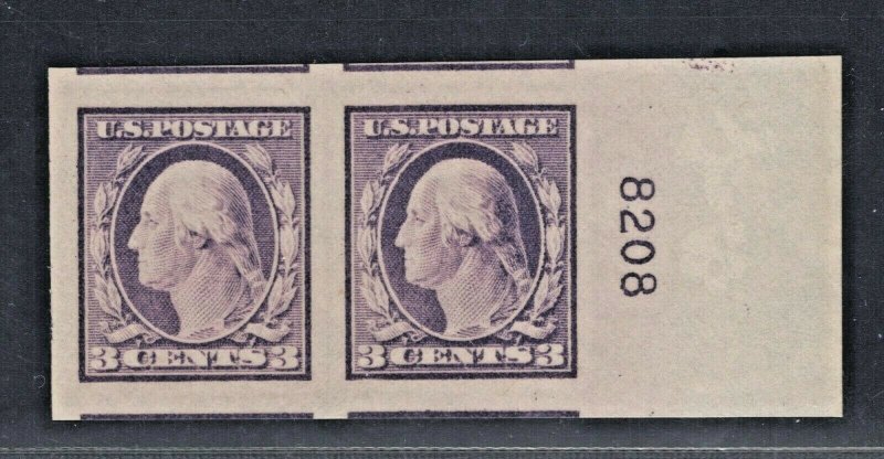 #483 PL# Pair Jumbo-Gem OG NH (JH 6/27)