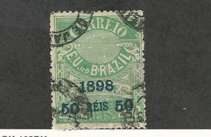 Brazil, Postage Stamp, #138 Used, 1898