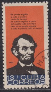 Cuba 955 Abraham Lincoln 1965