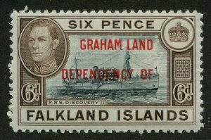 FALKLAND ISLANDS (GRAHAM LAND) #2L6 MINT