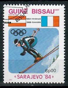 Guinea-Bissau 533 Olympic Downhill used single