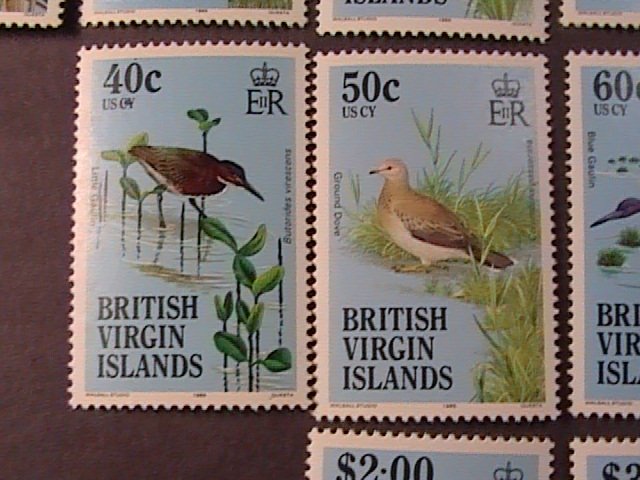 BRITISH VIRGIN ISLANDS # 490-508-MINT/NEVER HINGED-COMPLETE SET--QEII--1985