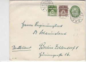 denmark 1929  stamps cover ref 19632