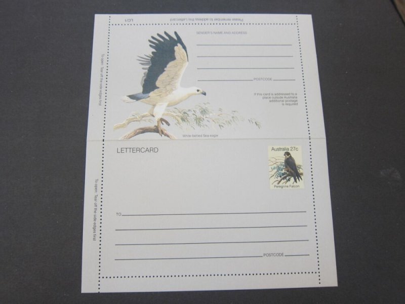 Australia Pre-stamp Lettercard Bird MNH