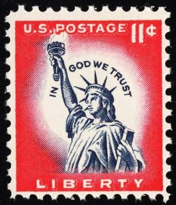 US 1044A MNH VF 11 Cent Statue of Liberty