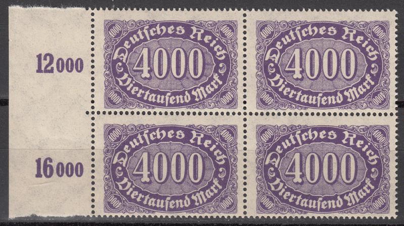 Germany - 1923 Inflation Oval \4000m\ - MNH (5627)