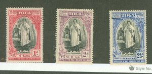 Tonga #70-72 Unused Single (Complete Set)