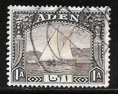 Aden 3: 1a Dhow, used, F-VF