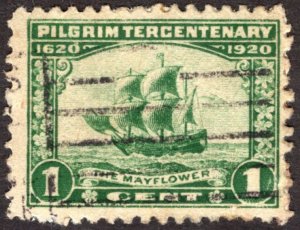 1920, US 1c, The Mayflower, Used, Sc 548