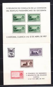 Ecuador C312a, C314a MNG Various