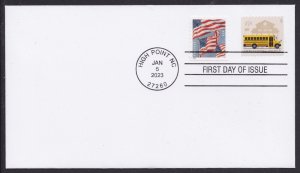 US 5741 School Bus CDS FDC (from coil) 2023